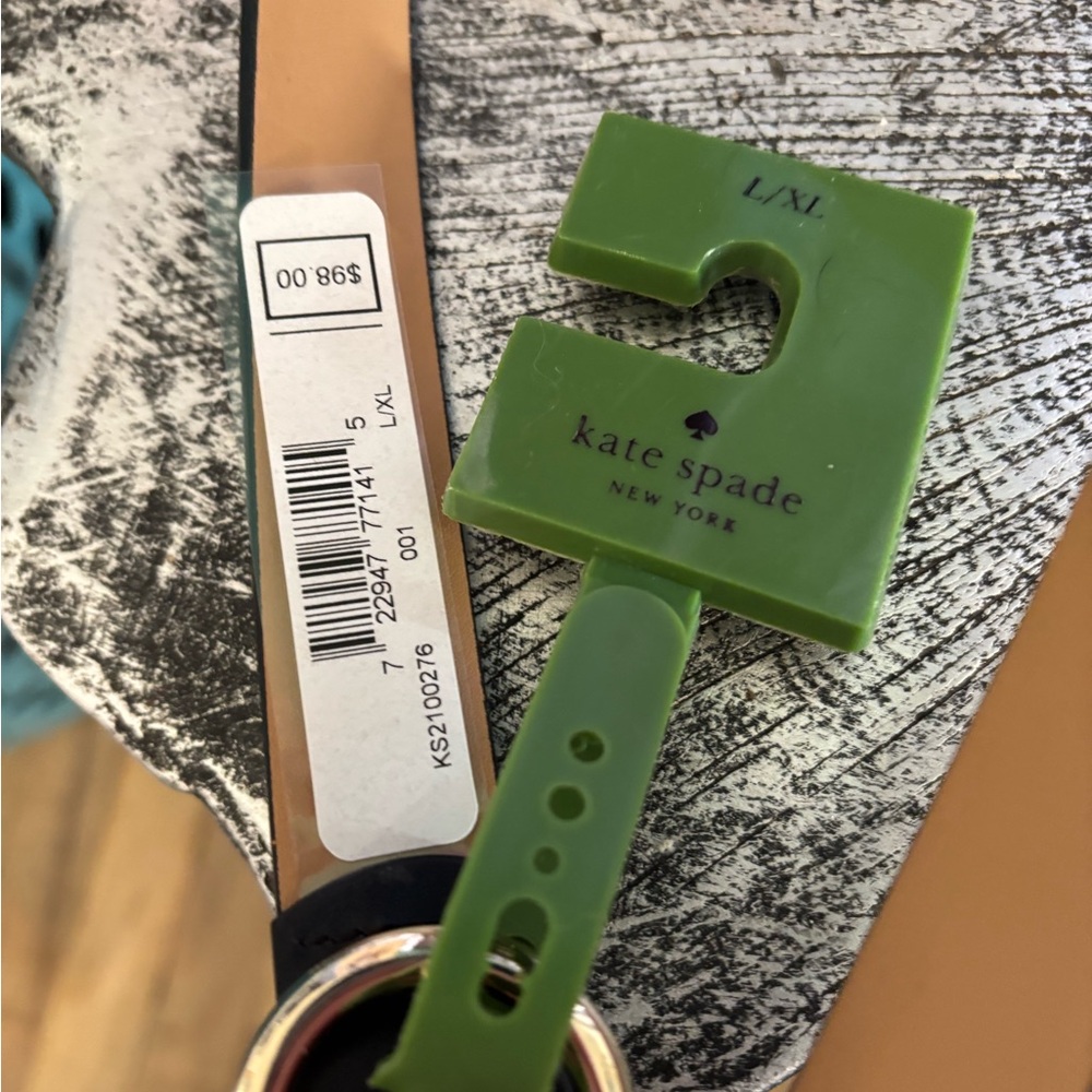 🔥NEW🔥 Kate Spade New York Black Leather Gold Logo Belt Bag Size L/XL NWT - Picture 12 of 12